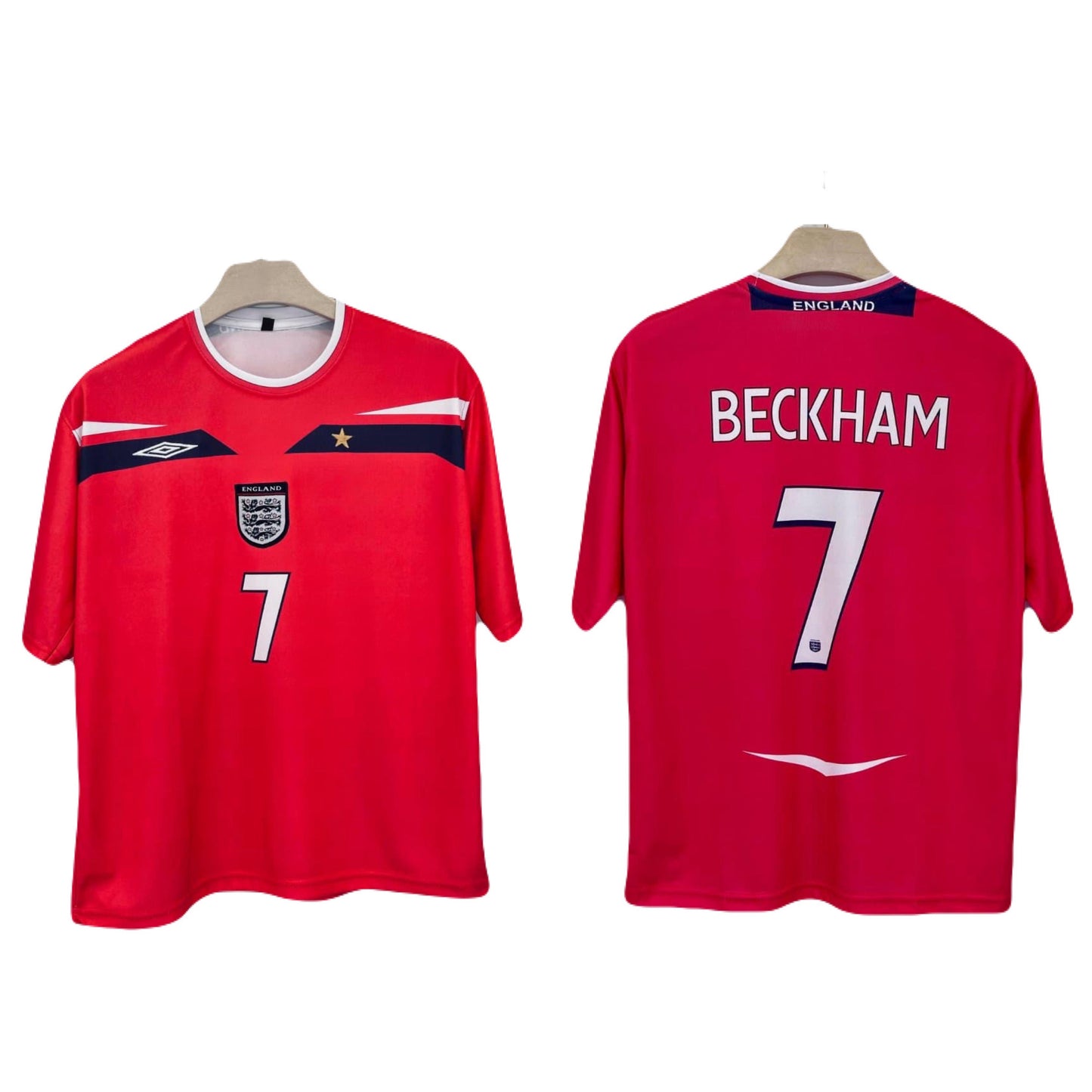 England 2008 Away kit Beckham Five sleeve - P805 bmg store
