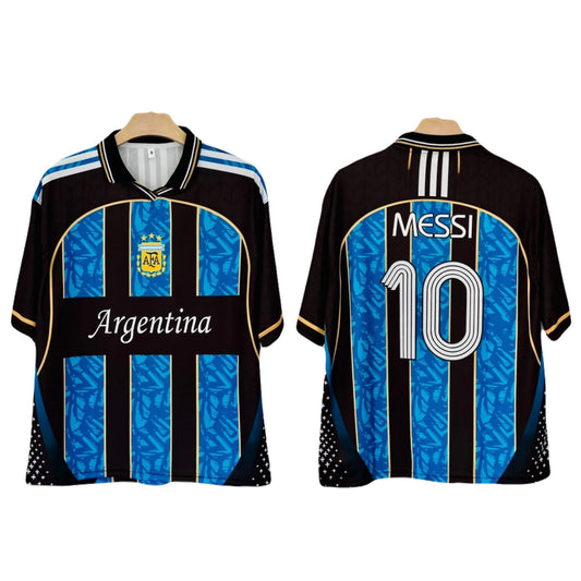 Messi Argentina special Edition Five Sleeve Collar Sublimation jersey P2591 | BMG STORE