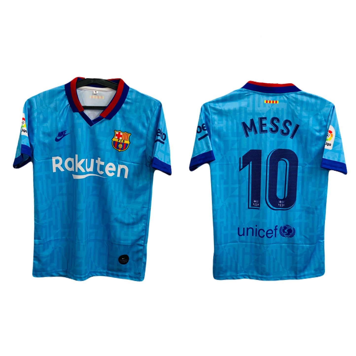 Fc barcelona 2019/20 third kit messi  - bmg store