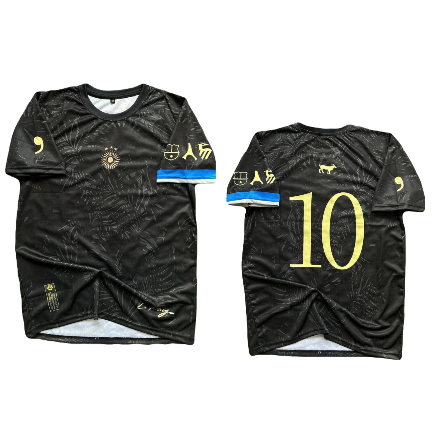 Best Retro Leo messi Goat Jersey P138 - bmg store