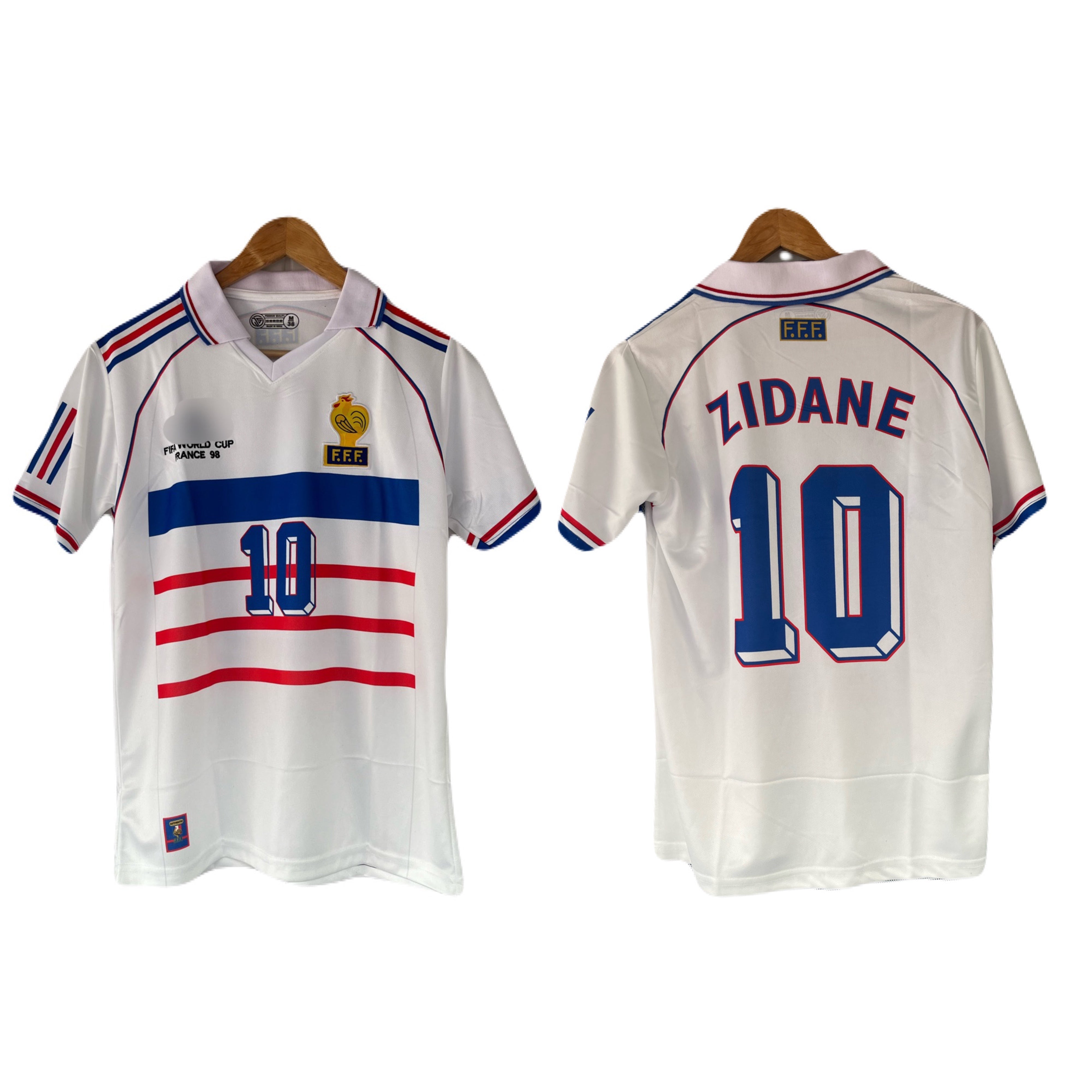 France 1998 World Cup jersey Zidane Half sleeve - P1318 – BMG STORE