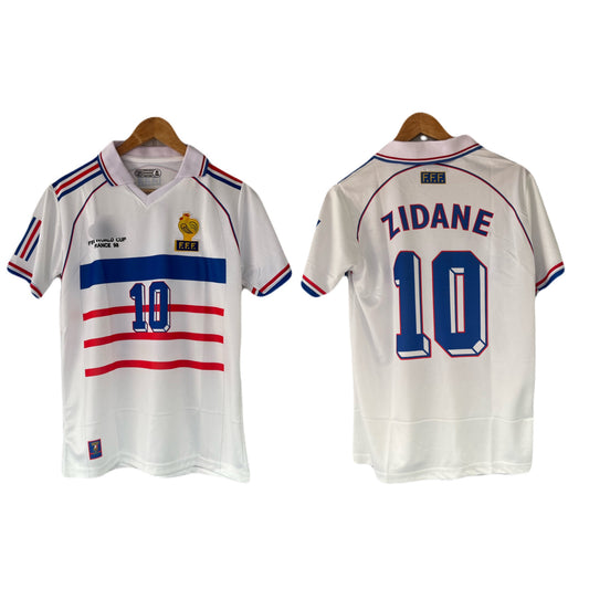 France 1998 World Cup jersey Zidane Half sleeve -  P1318