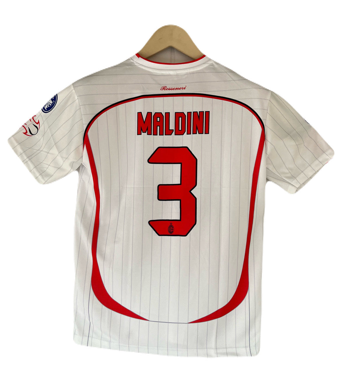 Maldini Ac Milan 2006-07 Away kit Half sleeve  -