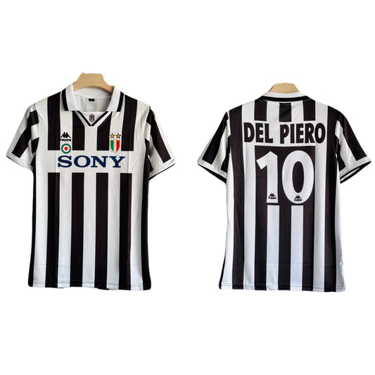 Juvantus del piero  Half sleeve embroidery collar jersey - P1450