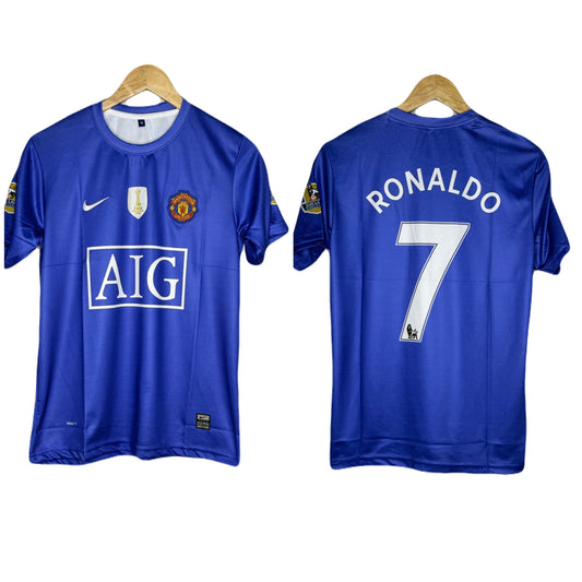 Manchester United 2008-09 Third Kit Ronaldo Half Sleeve - bmg store