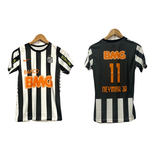 Santos fc Neymar jr half sleeve round neck - bmg store