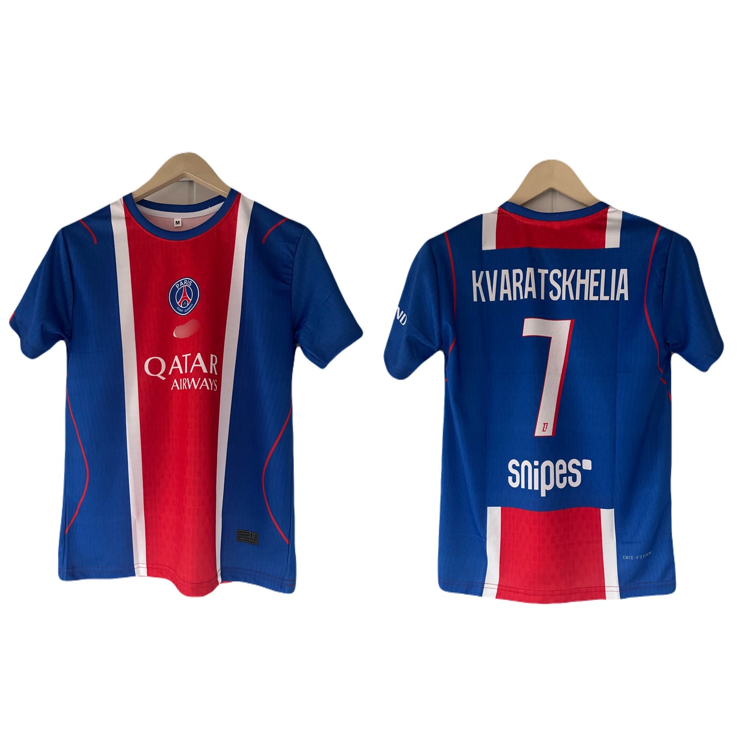 Kvaratskhelia Psg Home Kit Half Sleeve - P2000