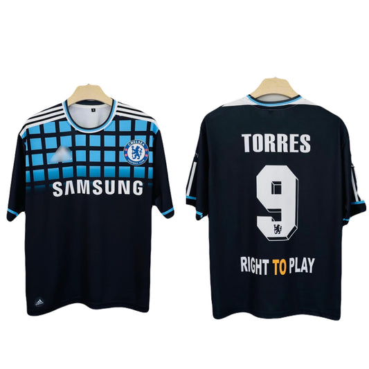 CHELSEA 2011-12 AWAY TORRES FIVESLEEVE - P765 bmg store