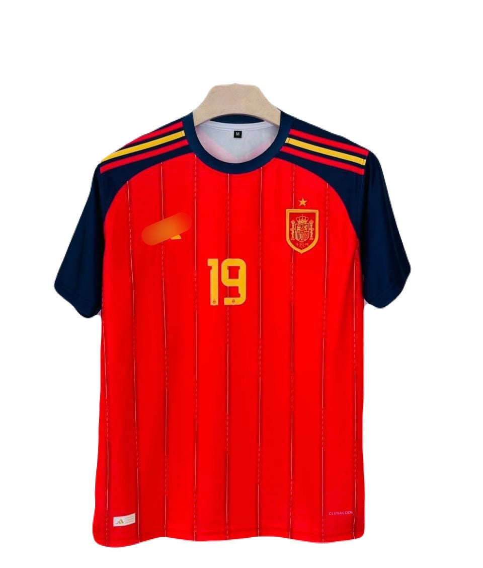 Spain 2026 World Cup Home Jersey  yamal Half Sleeve embroidery -P1140