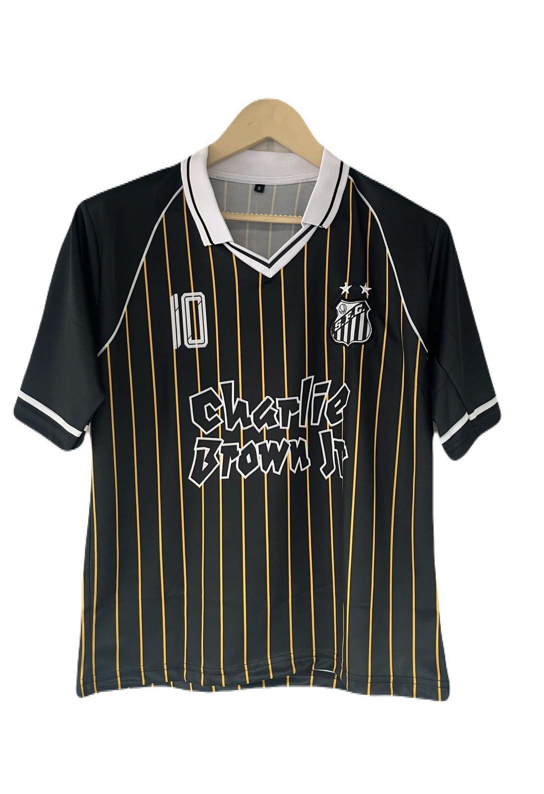 Santos Charlie Brown Black Neymar Five Sleeve - P1212