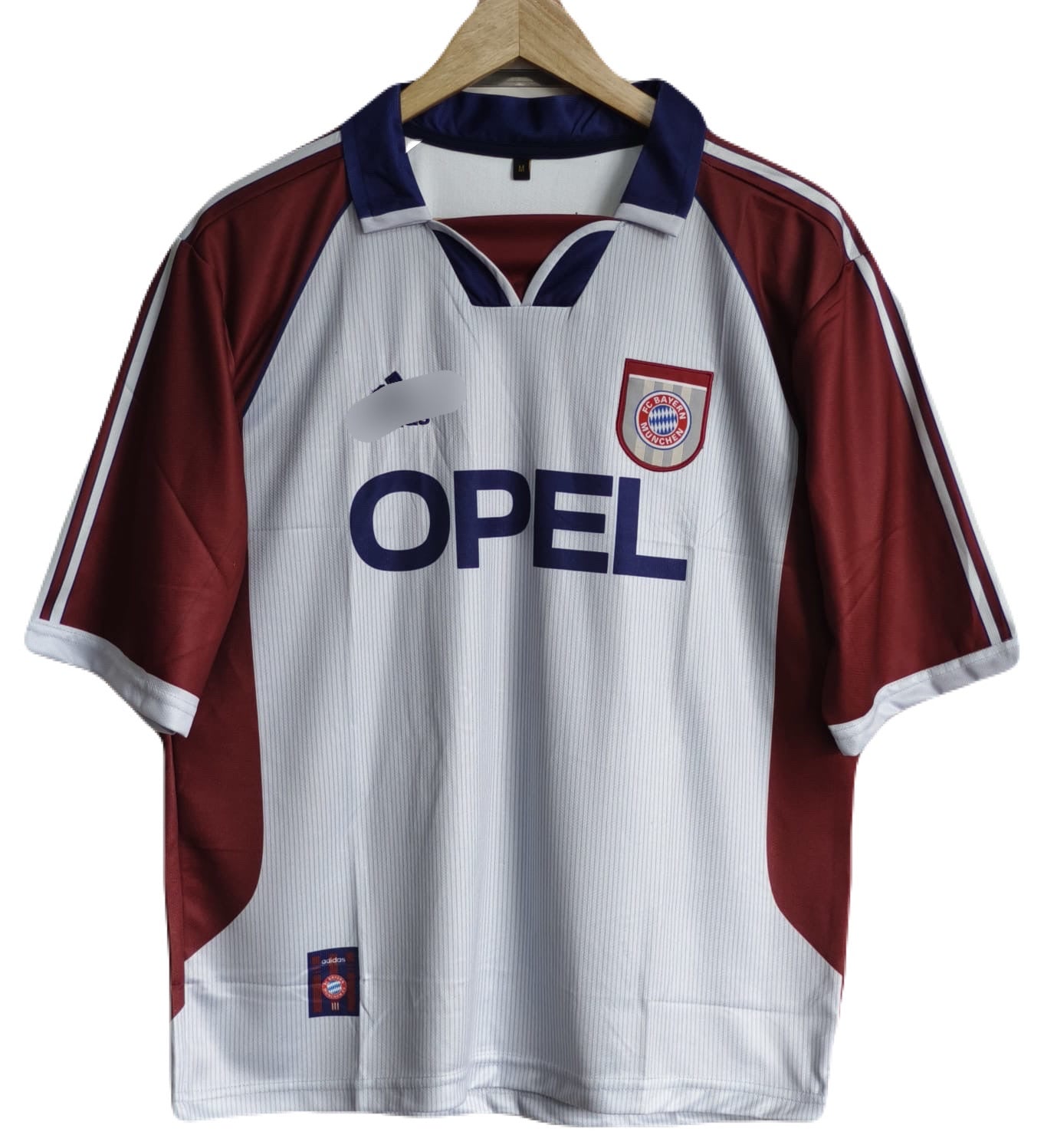 Bayern munich away 1998-99 matthaus  Five sleeve collar Embroidery -P1681