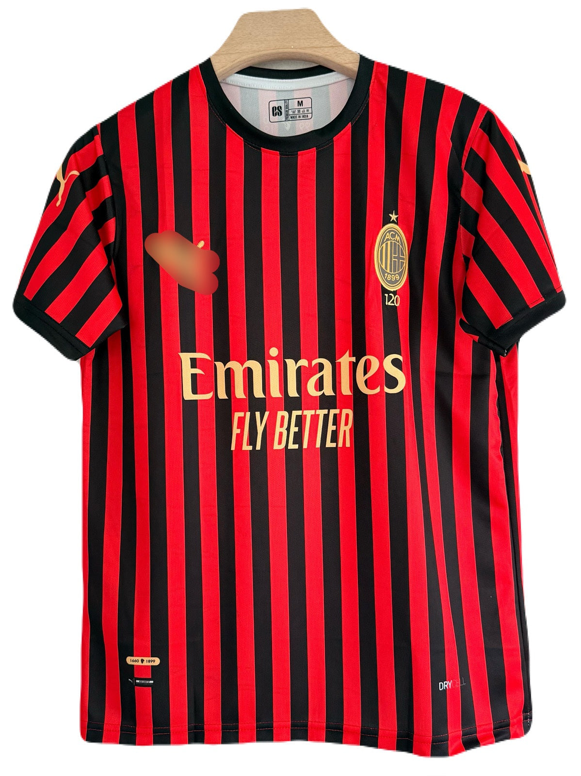 Ac Milan 120th Anniversary Special Edition Kit Ibrahimovic Half Sleeve - P1221 Ms Retro Store