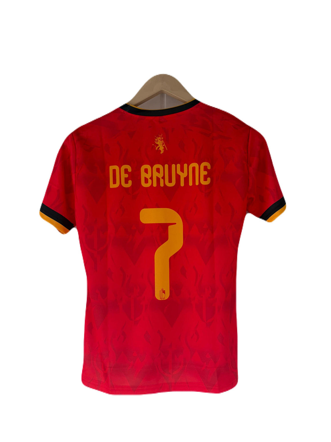 Belgium 2026 World Cup Home De Bruyne Half Sleeve Sublimation Jersey - P1607