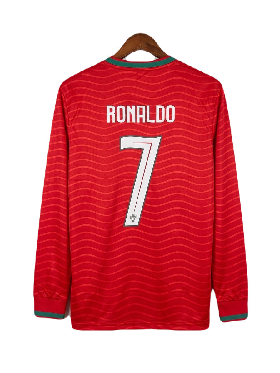 Portugal 2026 worldcup home jersey full sleeve ronaldo Embroidery
