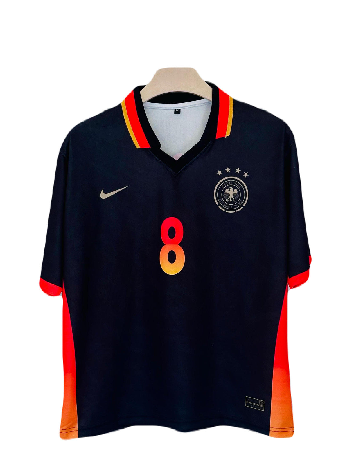 Germany kroos 2012  Five sleeve Collar sublimation - P1526 Ms Retro Store/1