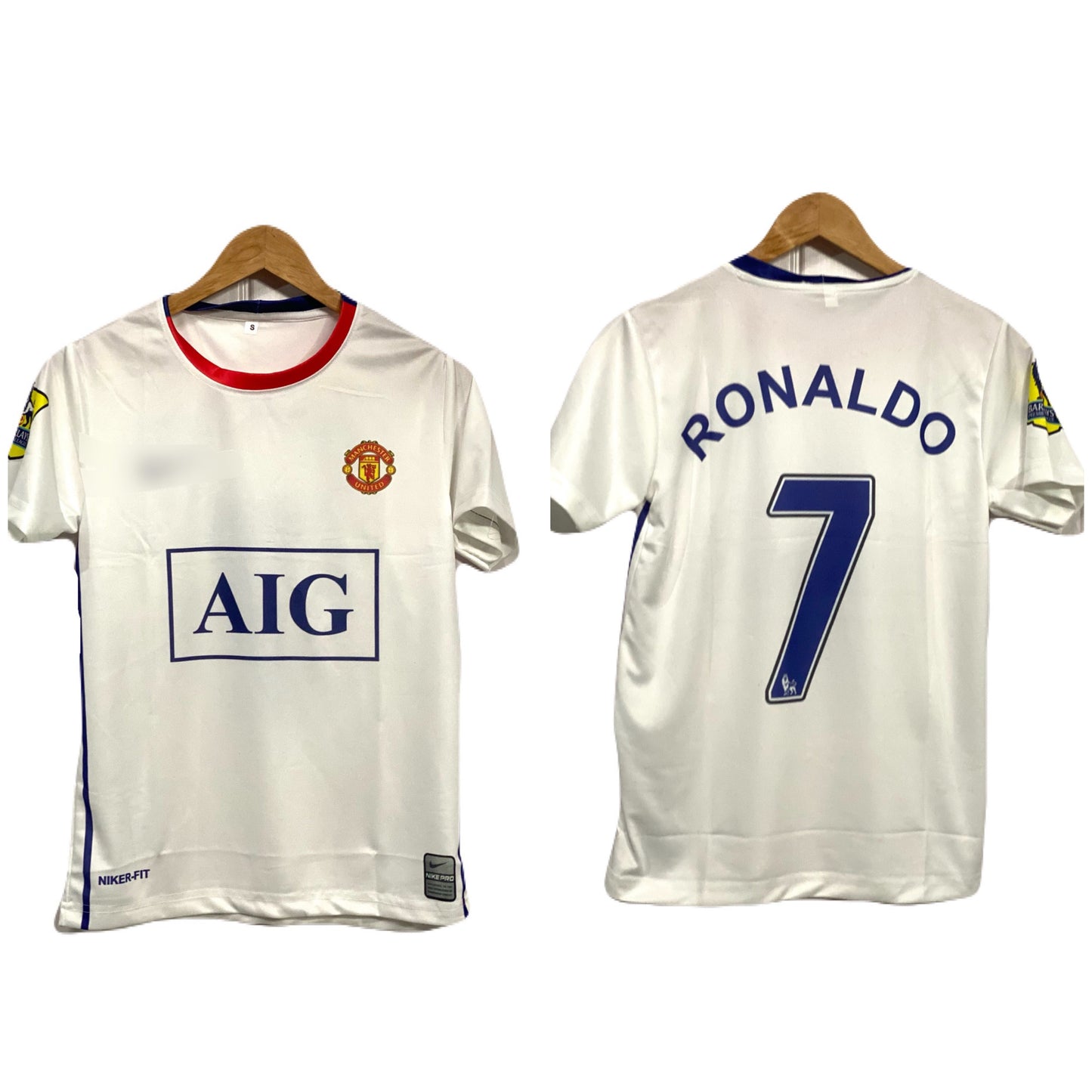 Best Retro jersey Manchester united 2008/09 away jersey Ronaldo 7 jersey  -bmg store