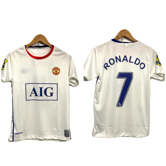 Best Retro jersey Manchester united 2008/09 away jersey Ronaldo 7 jersey  -bmg store