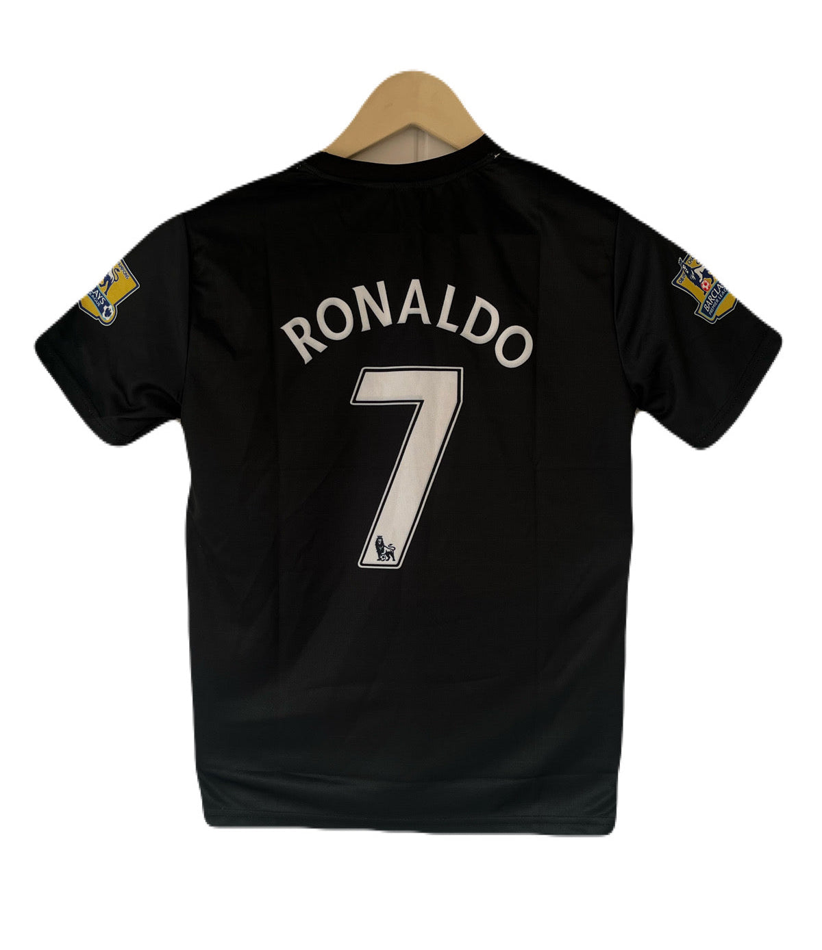 Ronaldo Manchester United 2007 Away half Sleeve Jersey -
