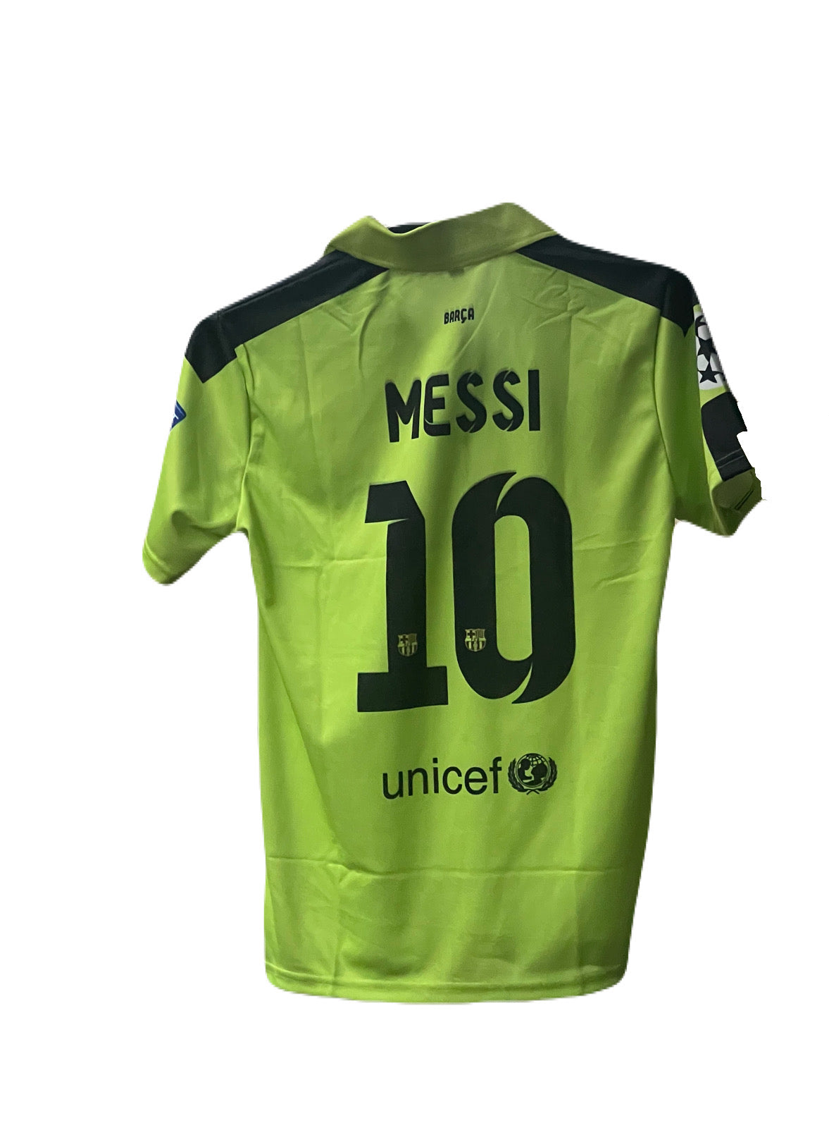 Barcelona Messi 2014-15 third kit collar type half sleeve P145 - bmg store
