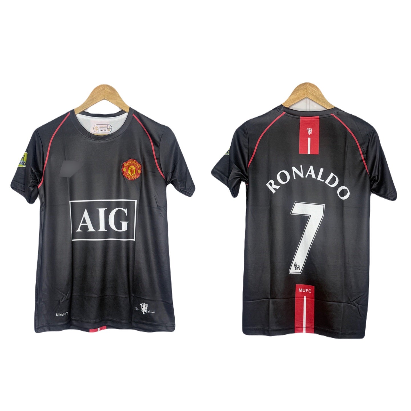 Manchester United 2007/08 Away Kit Half Sleeve - bmg store