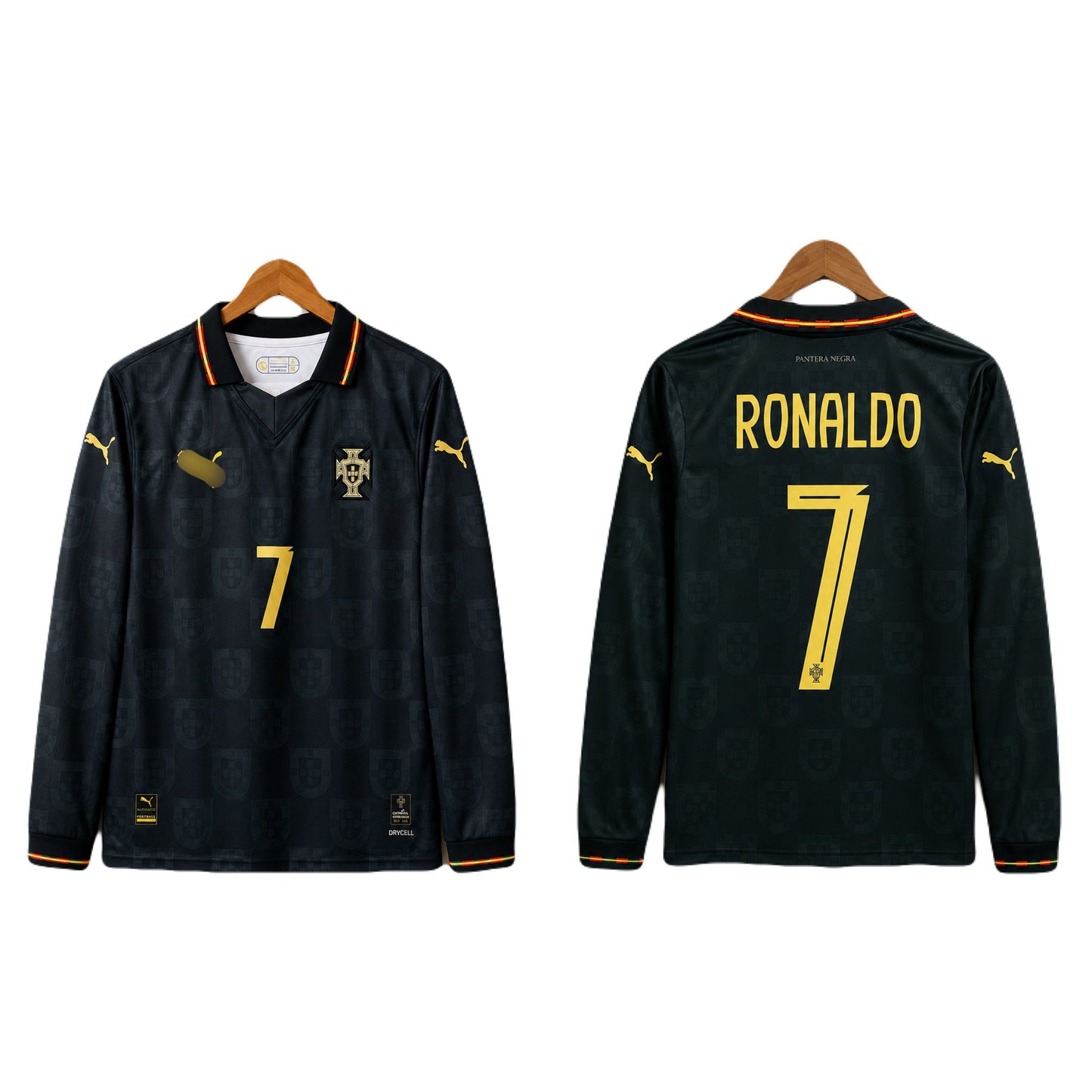 Portugal 2025-26 Special Edition kit Ronaldo Full Sleeve Embroidery -