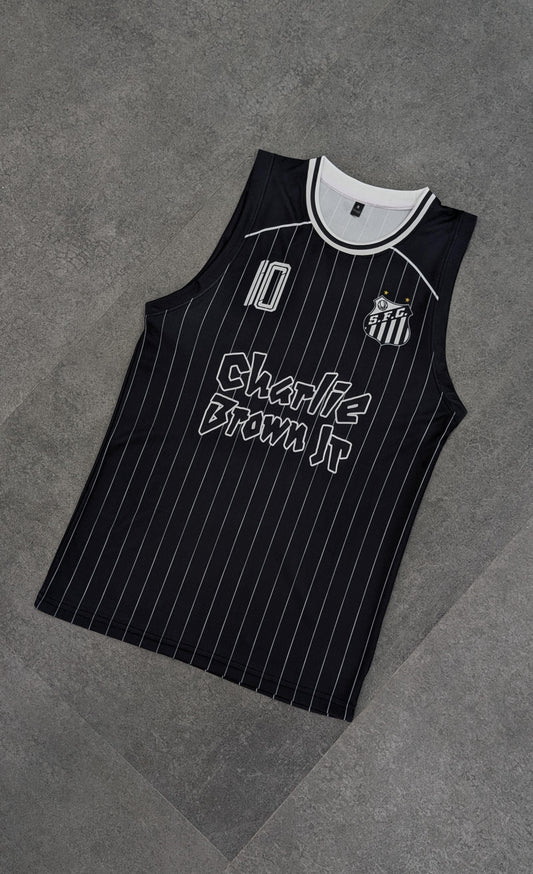 Neymar Santos home  sleevless bibs sublimation -