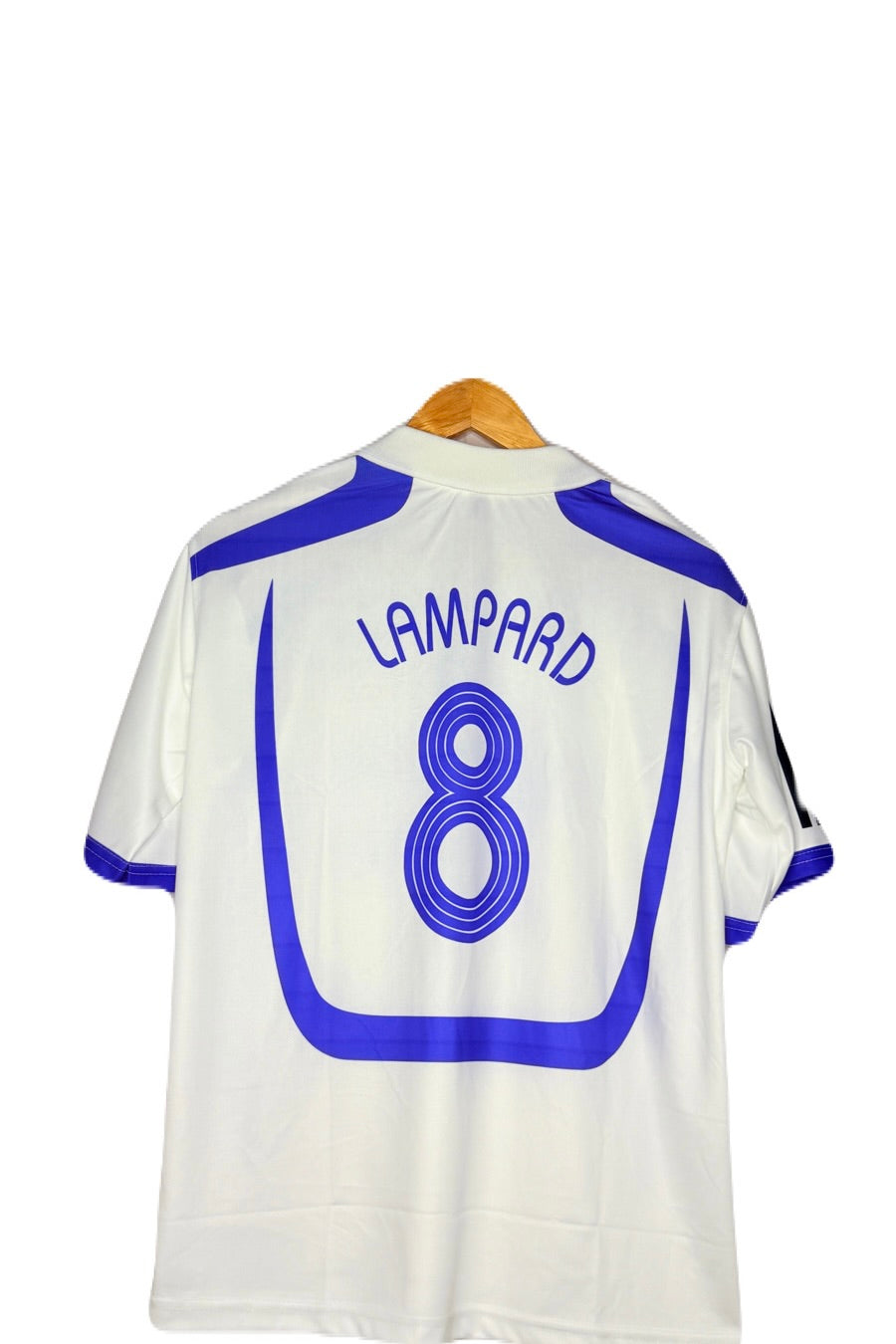 Chelsea 2007-08 Away Kit Lampard Five Sleeve - bmg store
