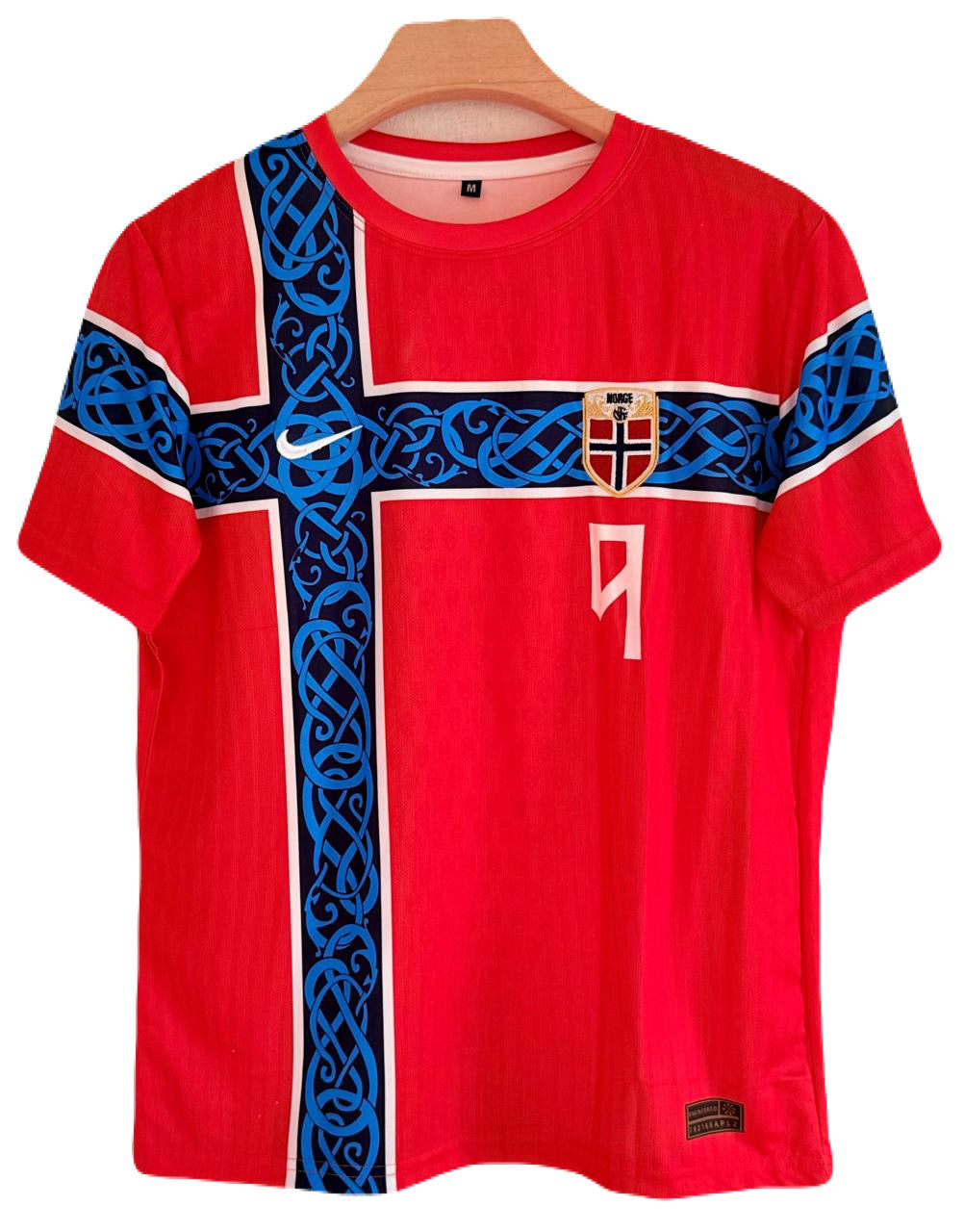 Norway 2026 world cup home haaland half sleeve embroidery Jersey