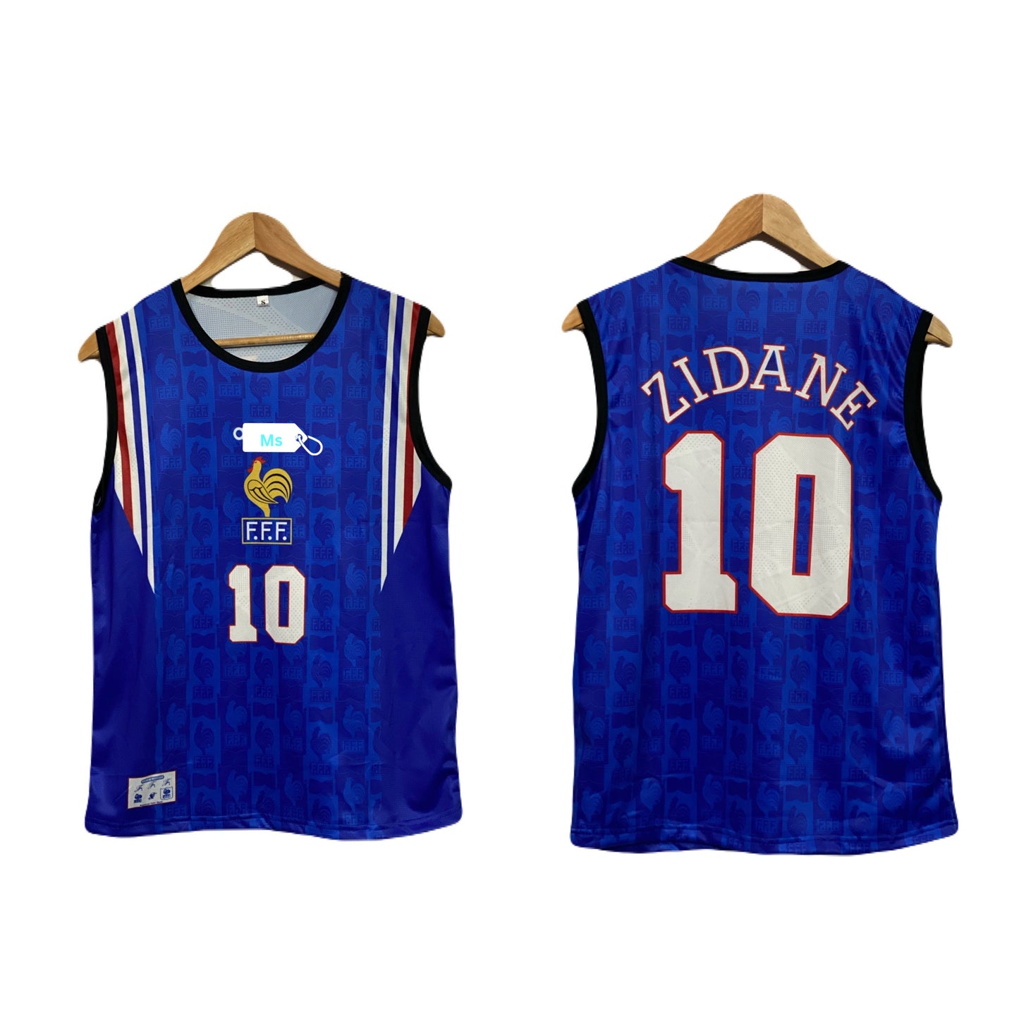 France zidane sleevless bibs p423 - bmg store