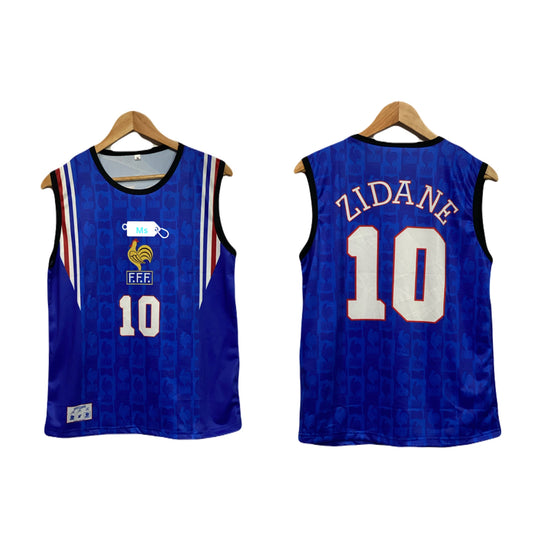 France zidane sleevless bibs p423 - bmg store