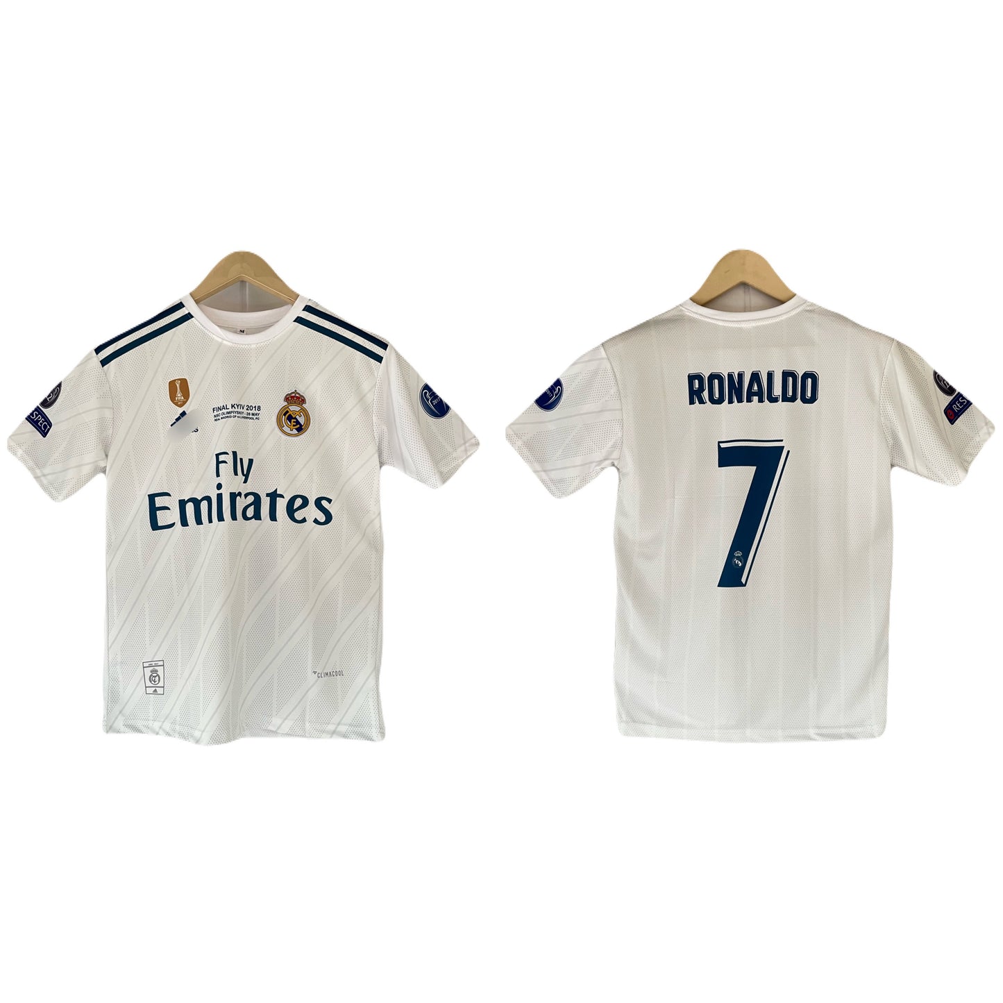 Ronaldo 2018 Ucl final edition jersey half sleeve -