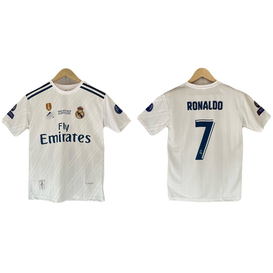 Ronaldo 2018 Ucl final edition jersey half sleeve -