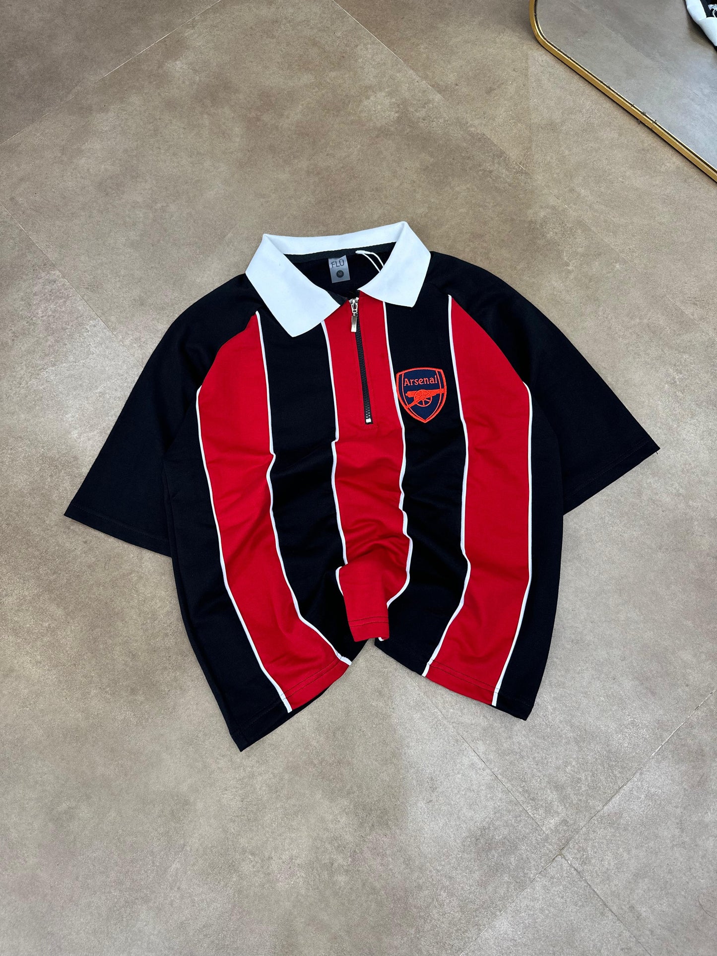 Arsenal polo T-shirt zip Collar premium - bmg store