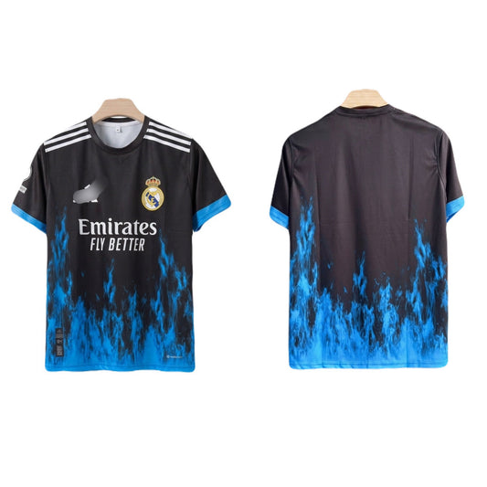Real Madrid special edition Plain back ocean Half Sleeve -