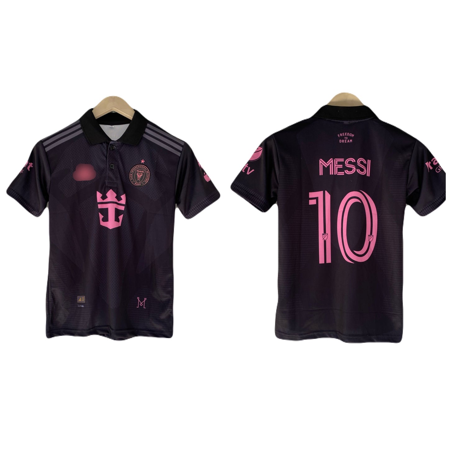 Messi Inter Miami Away 2026-27 Collar type Embroidery Jersey- P2452