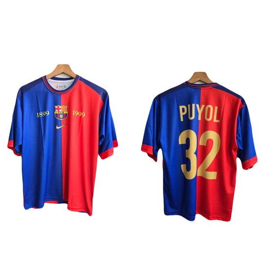 Barcelona 1999 vintage jersey five sleeve puyol P168 - bmg store