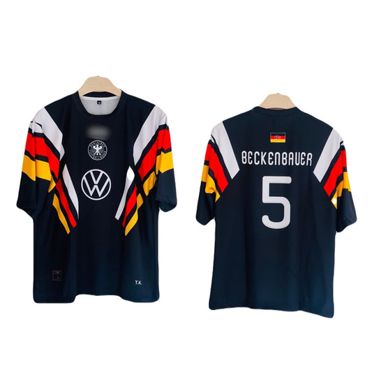 Germany Beckenbauer 1996 Away jersey Five sleeve Sublimation -P2| BMG STORE