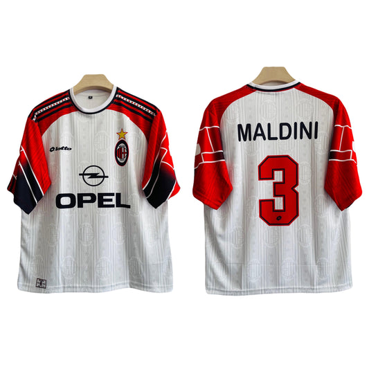 Ac milan 1997/98 away kit five sleeve - P195 bmg store