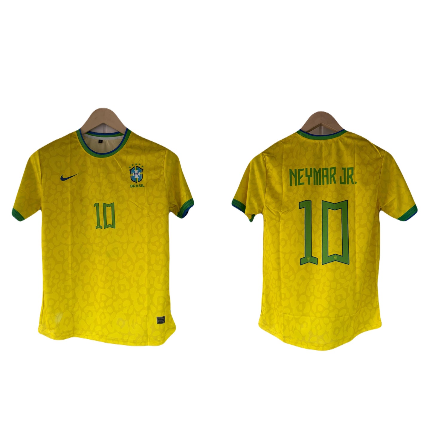 Brazil 2022 home kit Neymar jr Half Sleeve Sublimation - P1623