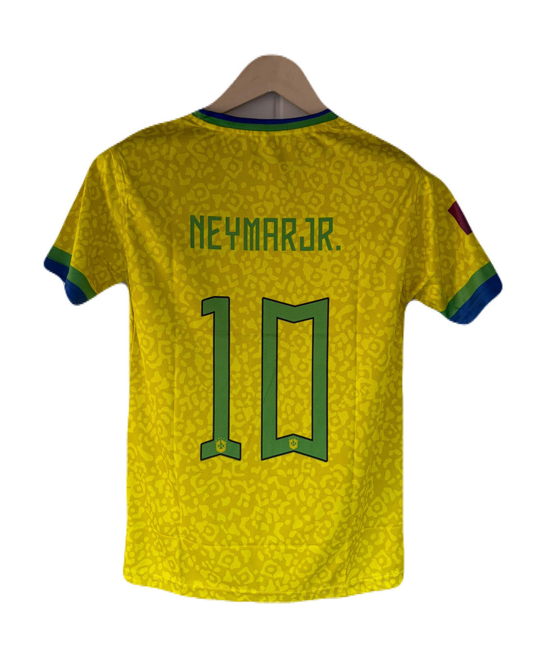 Brazil 2022 World Cup home kit Neymar jr Half Sleeve Sublimation - P1625