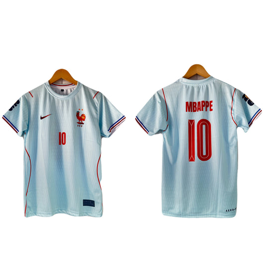 France 2026 World Cup Away Mbappe Half Sleeve Sublimation Jersey - P1479