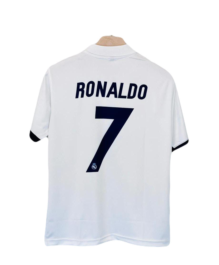 Real madrid 2016-17 Ronaldo Home  Half collar Sleeve Sublimation - P1459