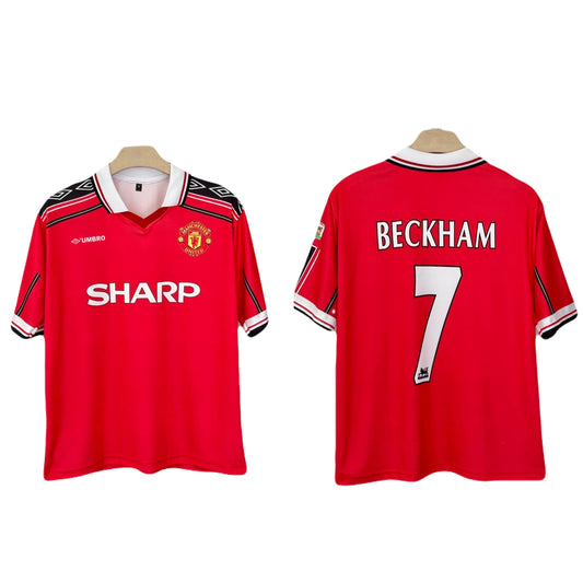 Manchester United Fc 1998-99 Home kit Beckham Five sleeve P764 bmg store