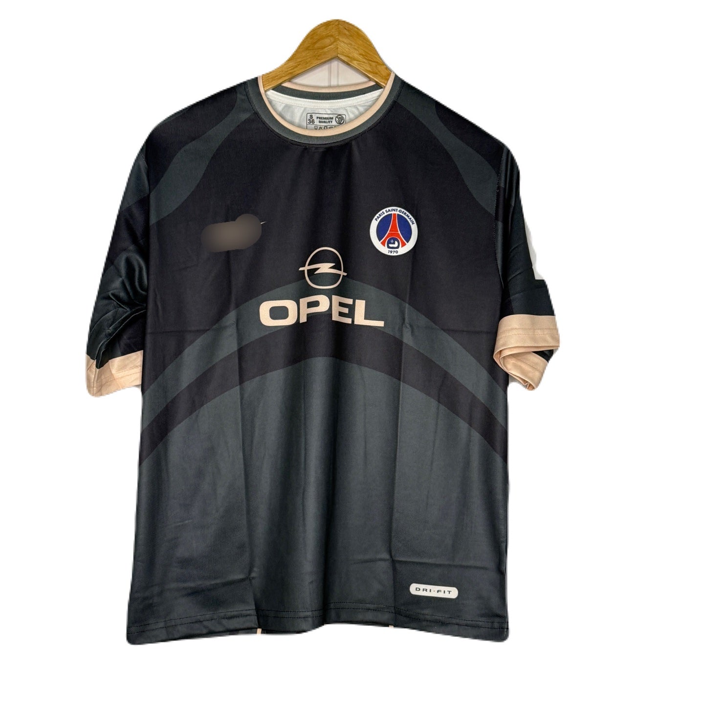 PSG 2000-01 Third Kit Ronaldinho Five Sleeve - P386