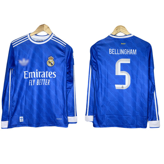 Real Madrid 2025-26 Third Kit Bellingham Full Sleeve - bmg store