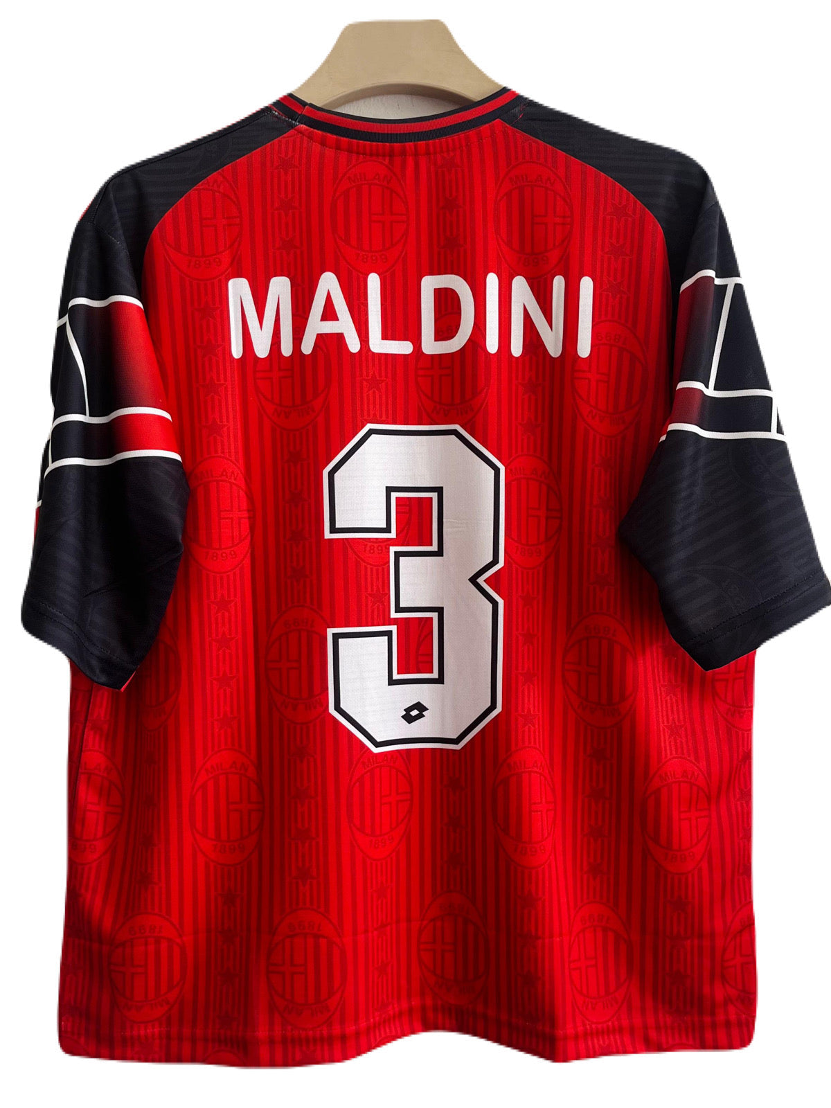 ACMILAN 1997/98 FOURTH KIT FIVE SLEEVE P322