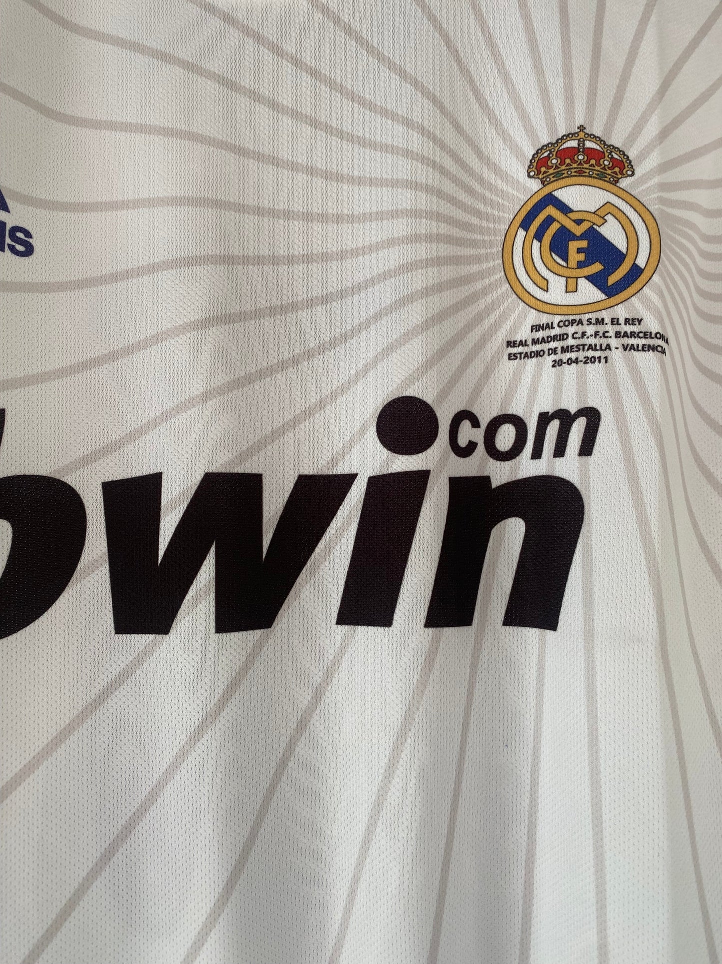 Real Madrid 2011-12 Home Kit Ronaldo Half Sleeve - P2273