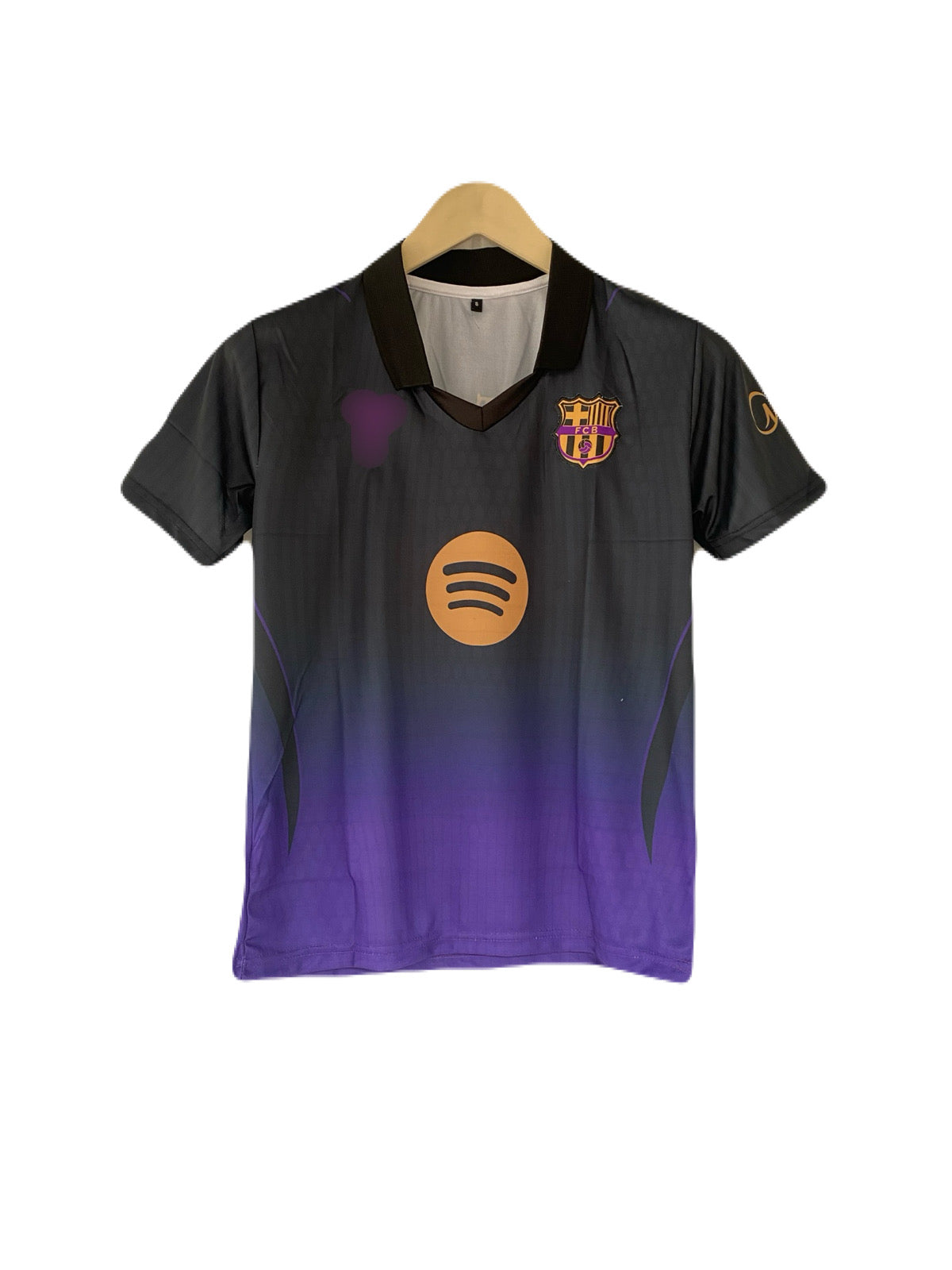 Lamine Yamal Barcelona 2026/27 Away Half Sleeve Collar Embroidery Jersey -P2556 | BMG STORE