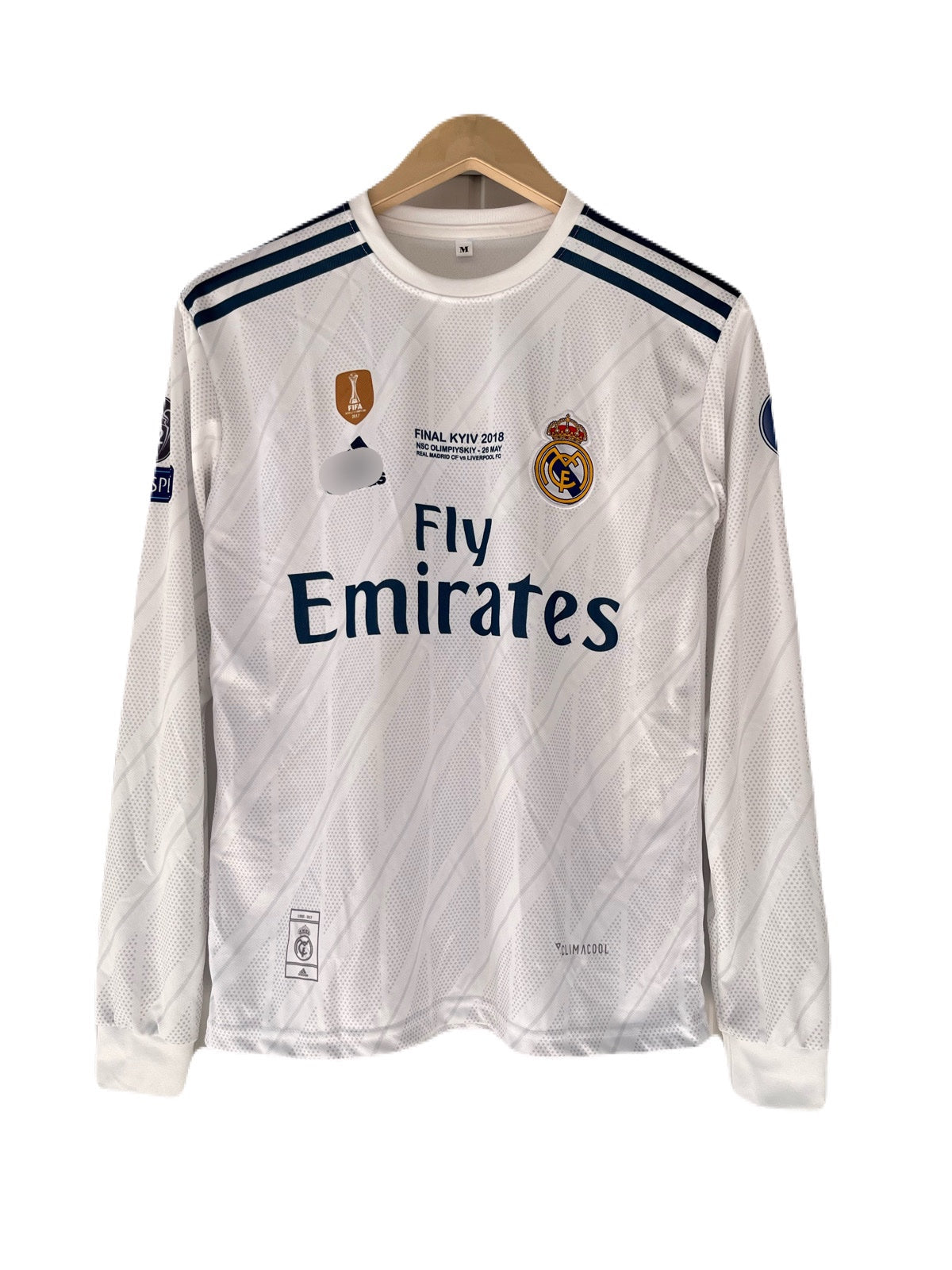 Ronaldo Realmadrid full sleeve 2018 UCL FINAL EDITION Embroidery - P2369