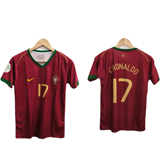 Portugal 2006 home jersey ronaldo p268  - bmg store